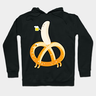 Pretzel, white sausage, beer team Hoodie